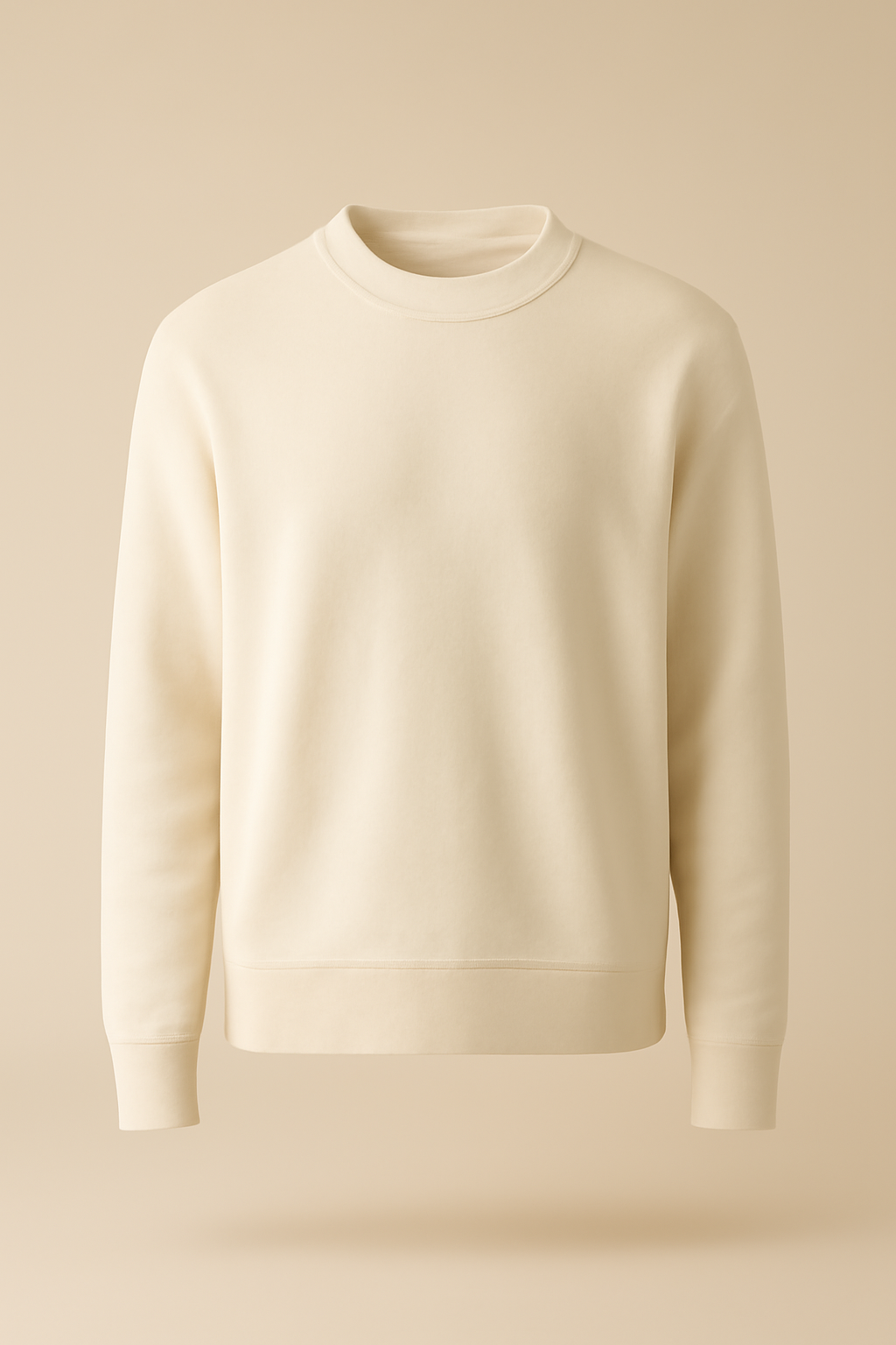 Levant Ribbed Organic Crewneck Sweater