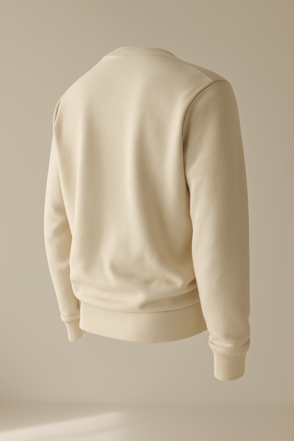 Levant Ribbed Organic Crewneck Sweater