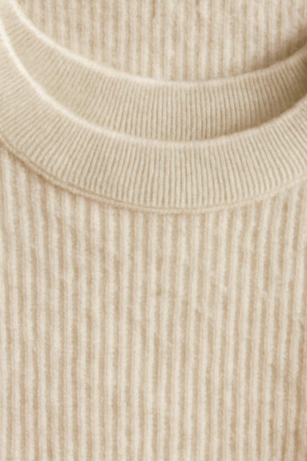 Levant Ribbed Organic Crewneck Sweater
