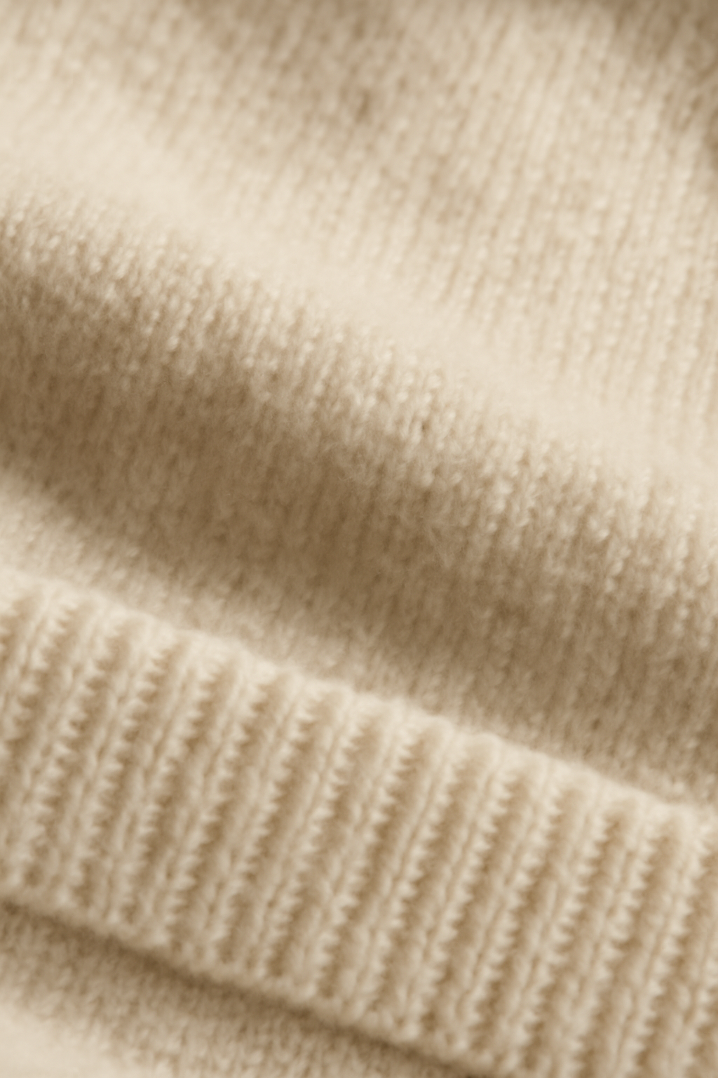 Levant Ribbed Wool Turtleneck Sweater