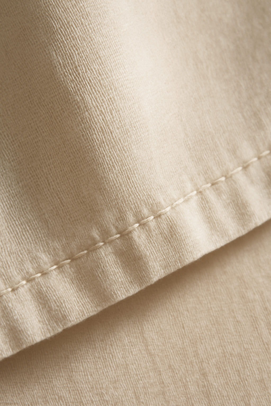 Levant Round-Neck Tencel Shirt Dress