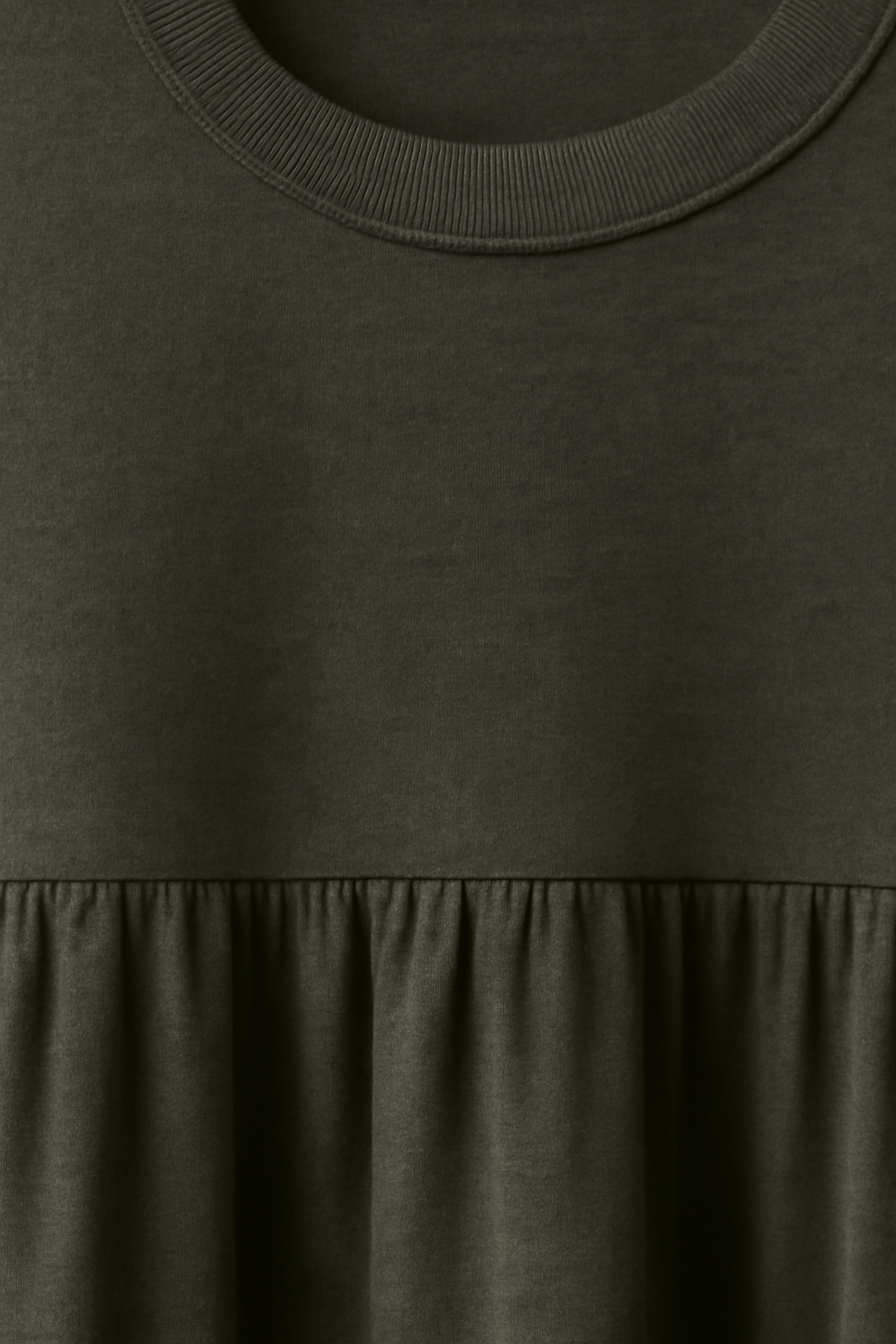 Levant Square-Neck Organic Relaxed Dress