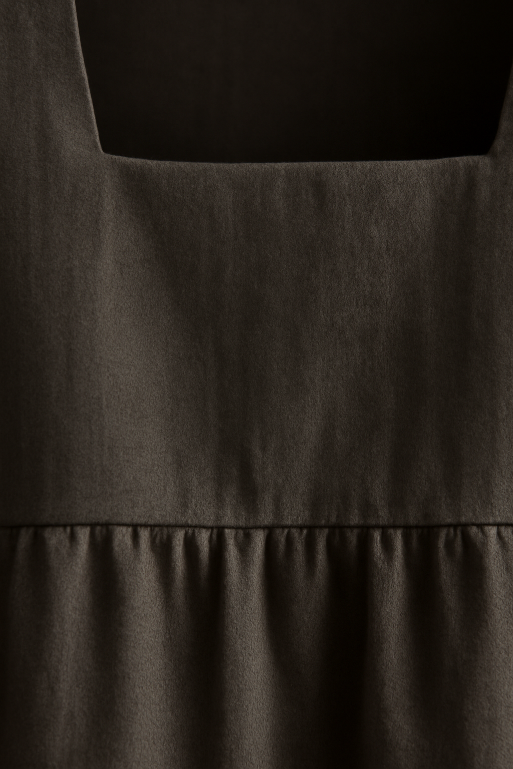 Levant Square-Neck Organic Relaxed Dress