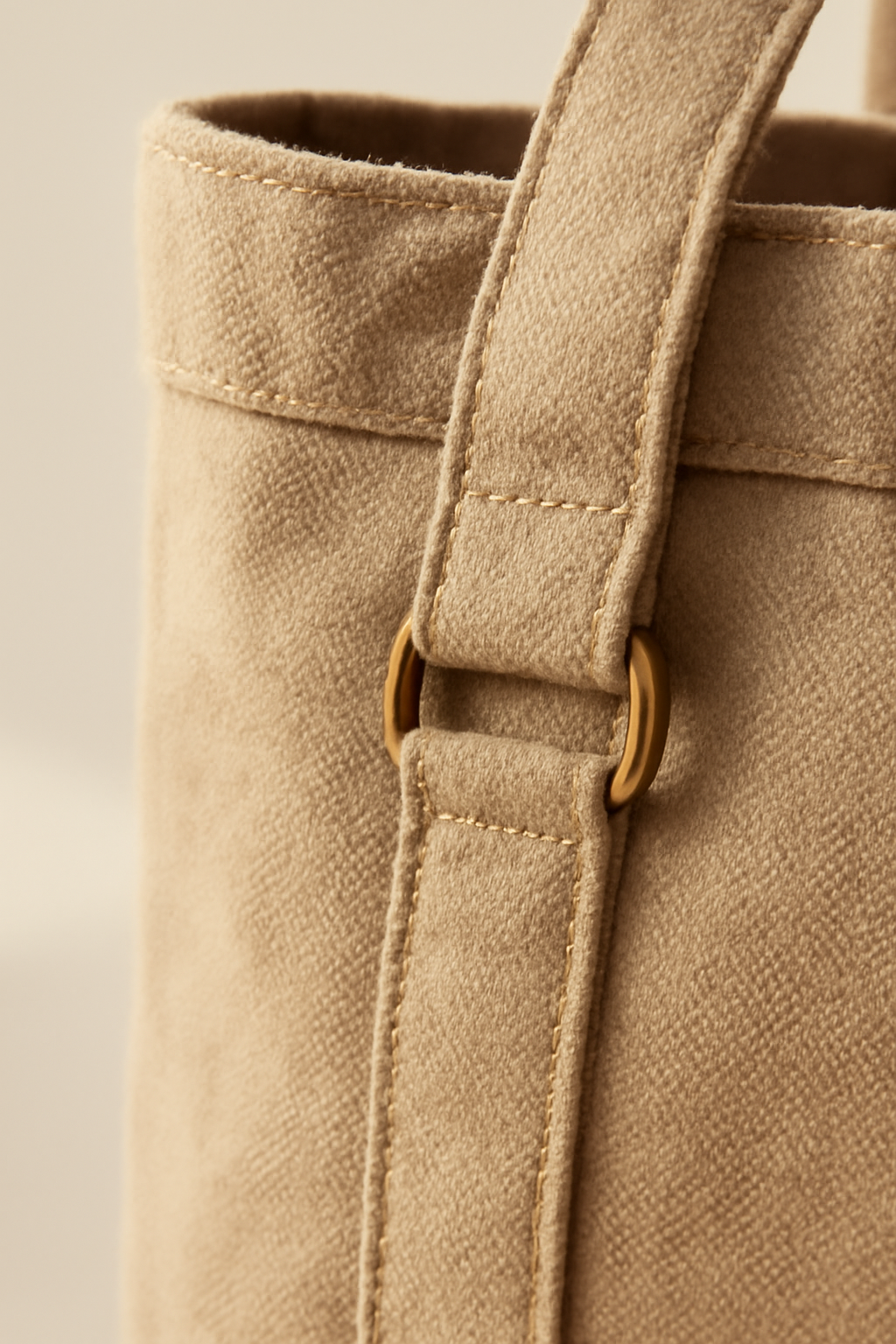 Levant Woven Canvas Leather Clutch