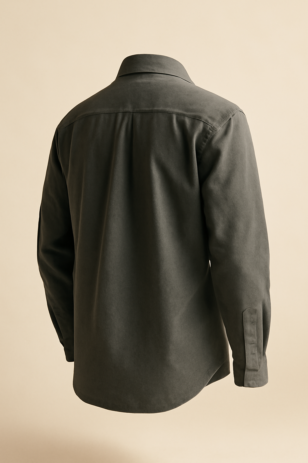 Marmara Band-Collar Organic Utility Shirt
