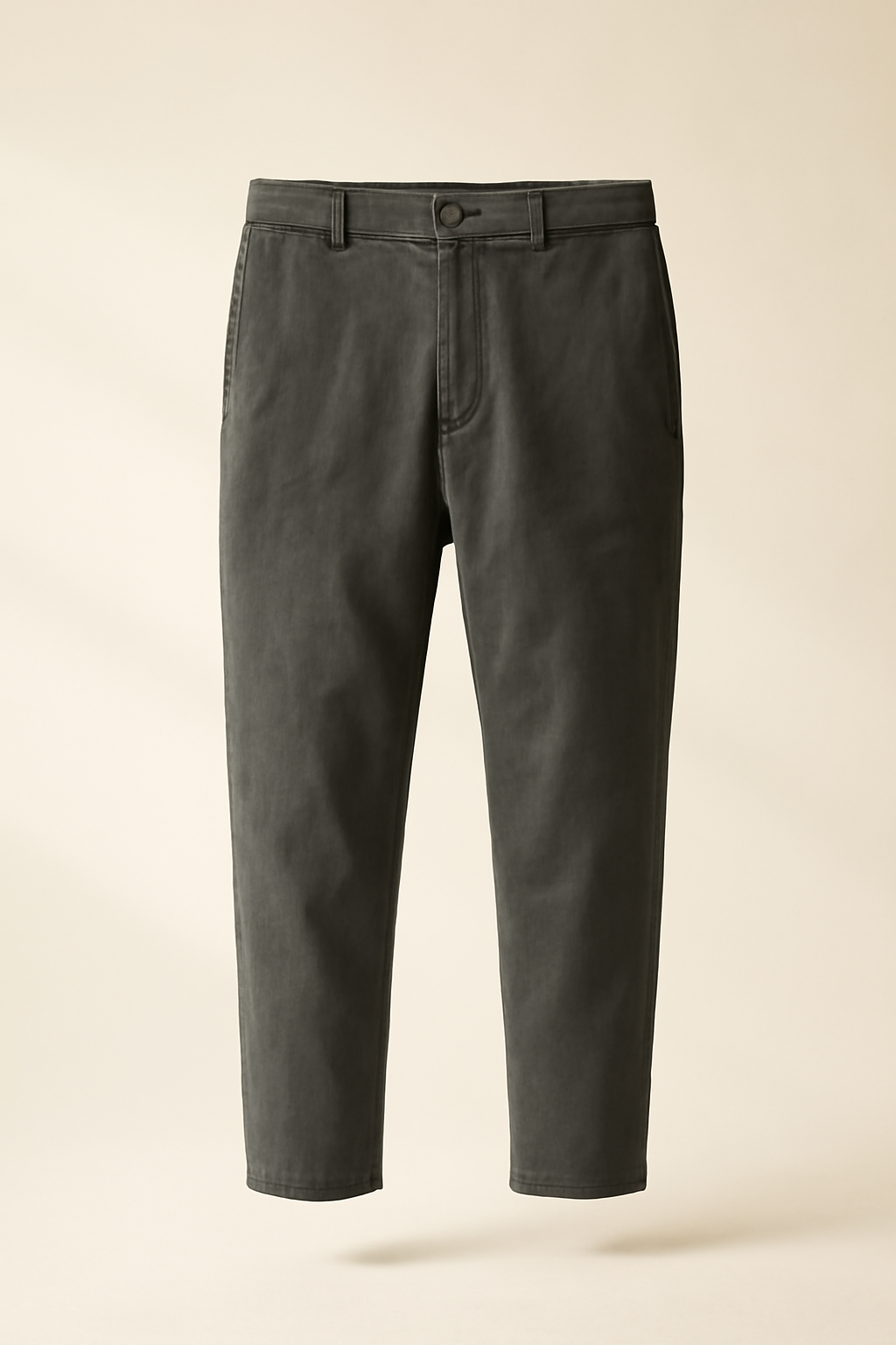 Marmara Cropped Organic Tapered Trousers
