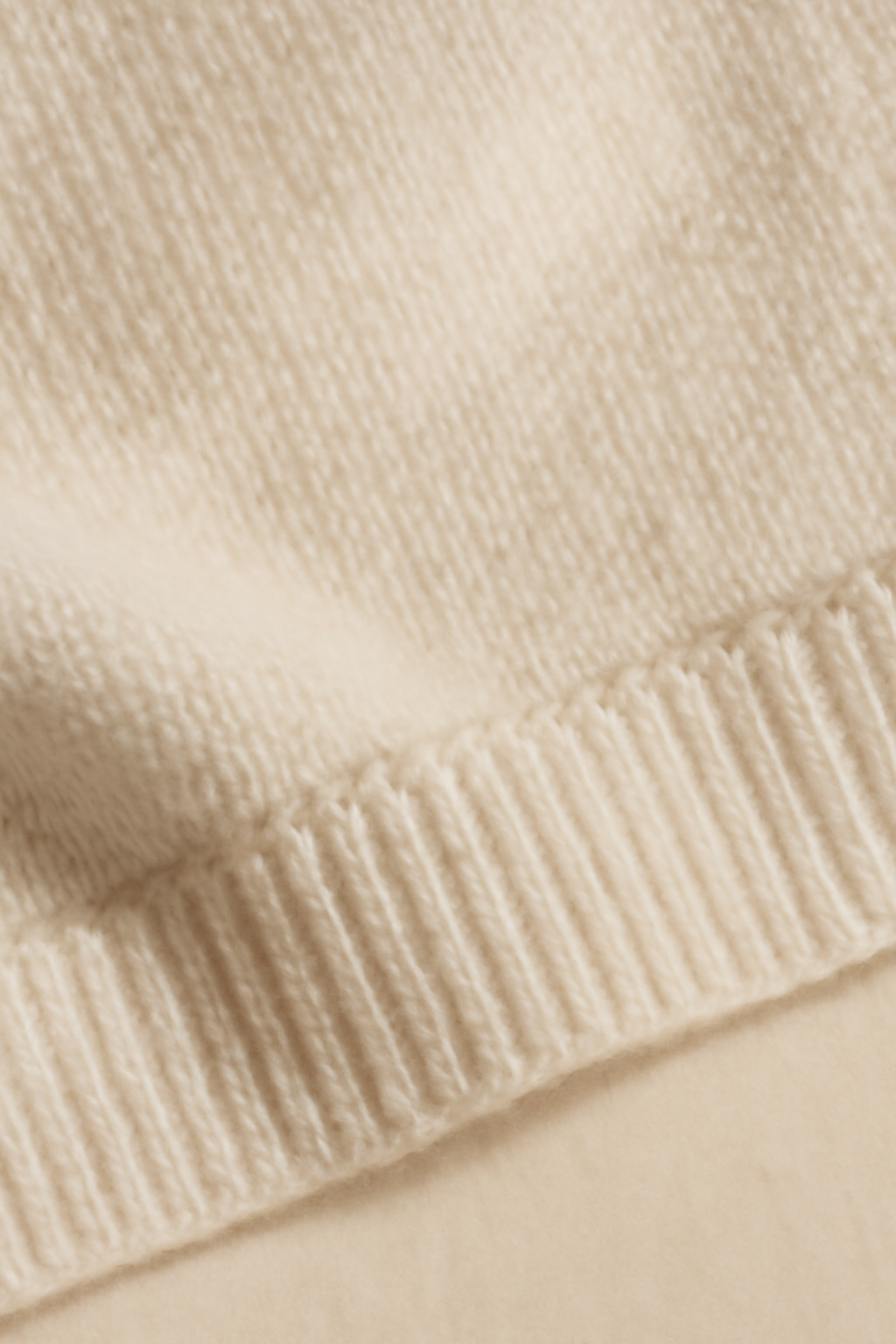 Marmara Ribbed Merino V-Neck Sweater