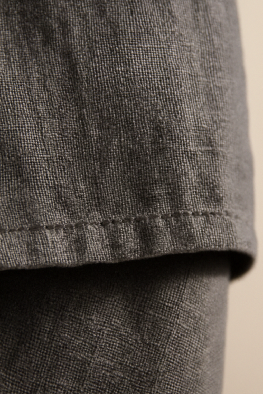 Meander Boat-Neck Tencel Shirt Dress