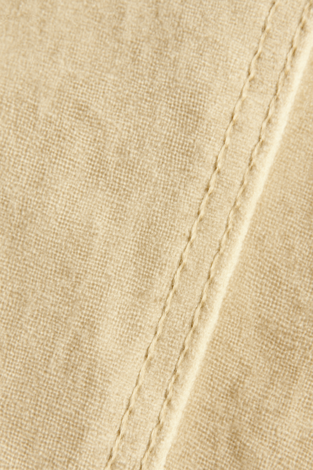 Meridian Camp-Collar Linen Utility Shirt