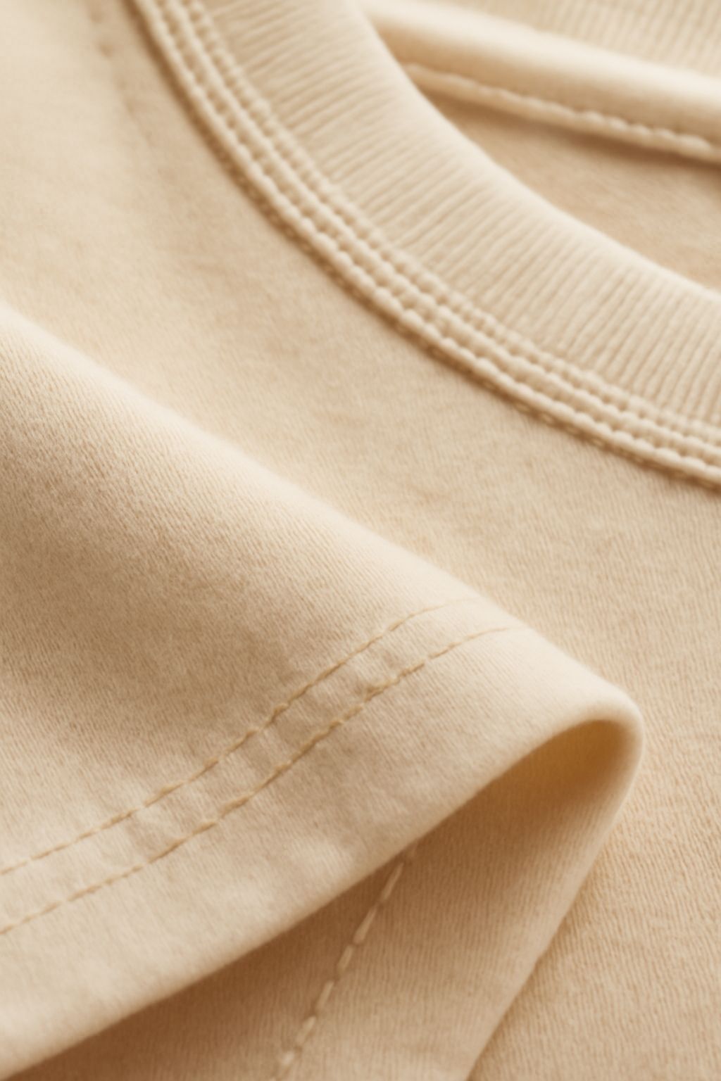 Meridian Longline Cotton Crewneck Tee