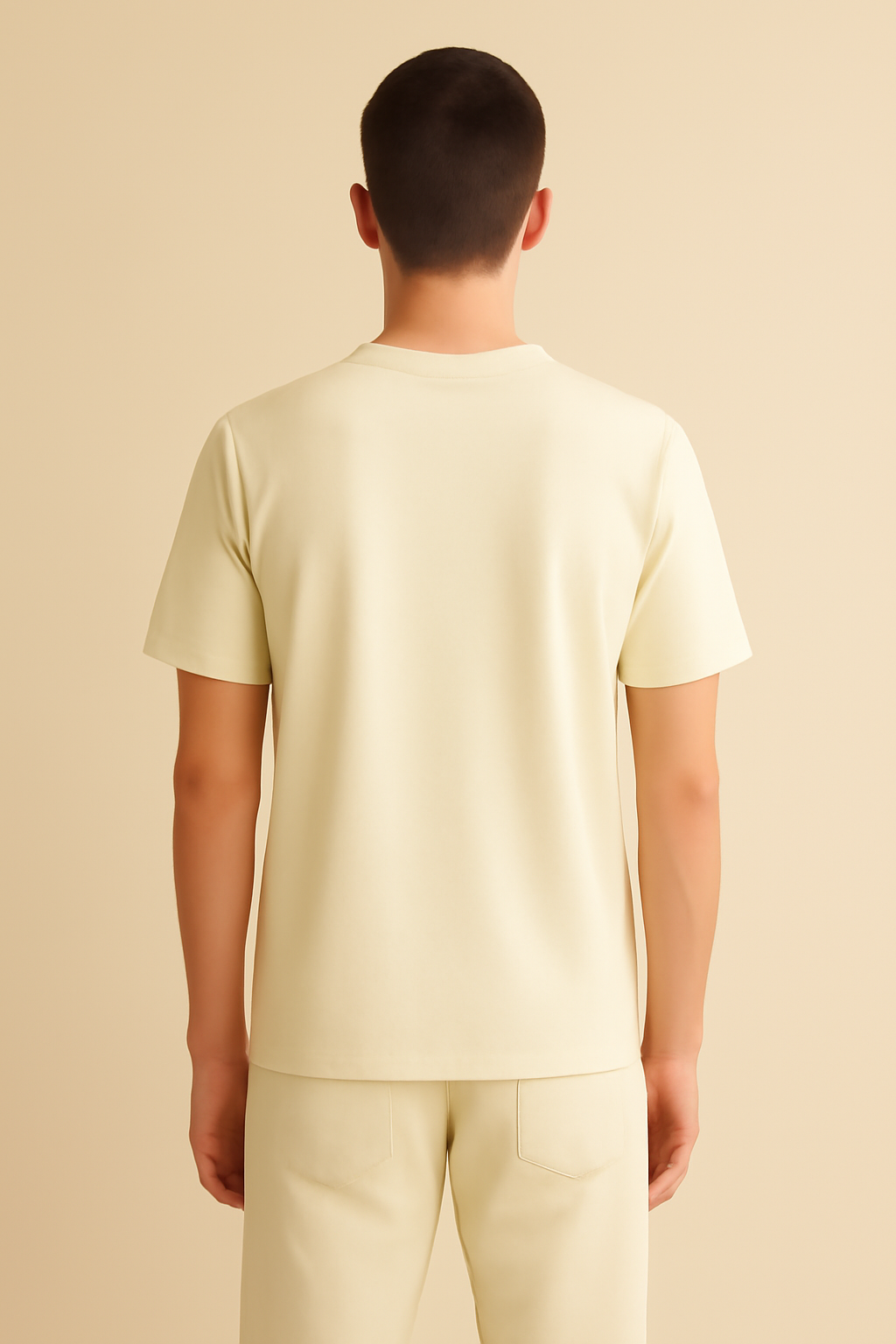 Meridian Longline Cotton Crewneck Tee