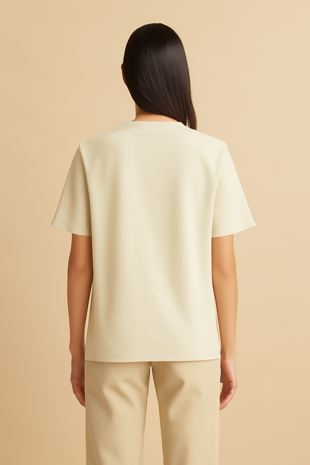 Meridian Longline Cotton Pocket Tee