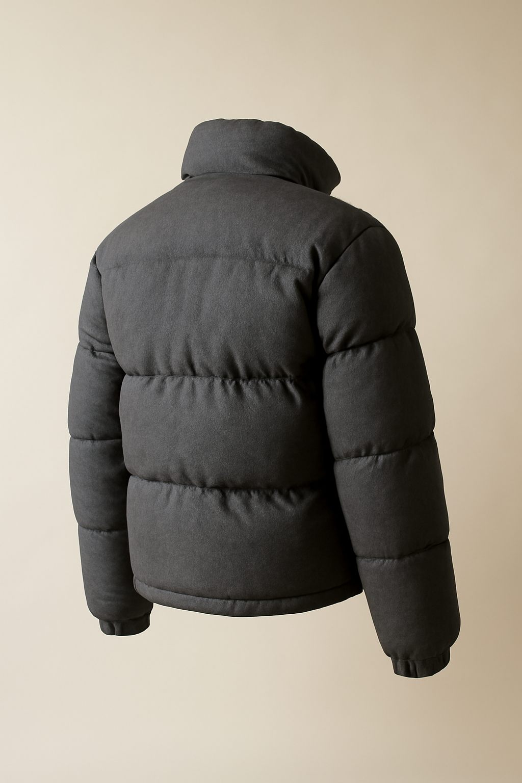 Meridian Longline Wool Puffer Jacket