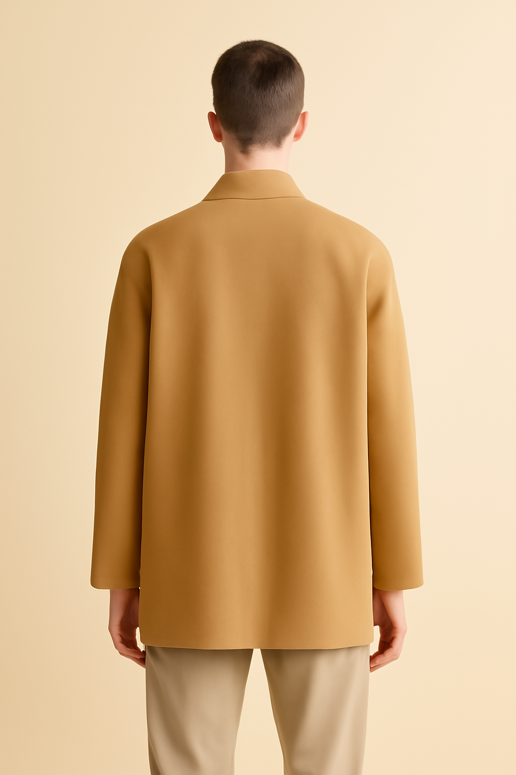 Meridian Oversized Wool Kimono Jacket