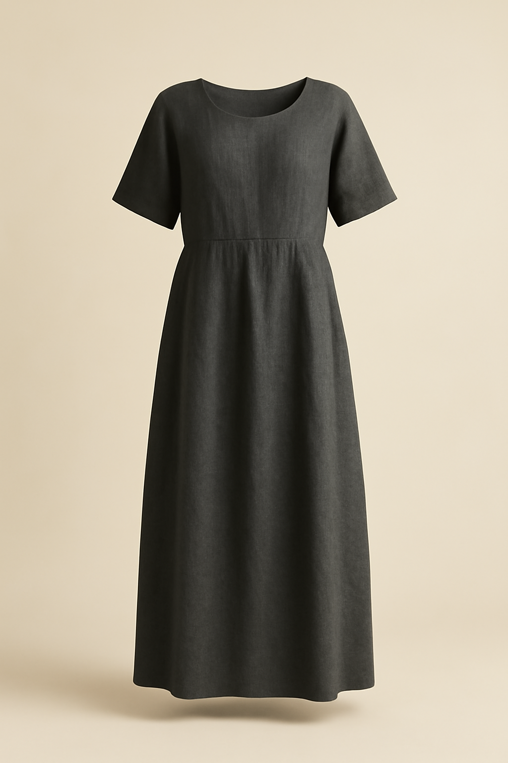 Meridian Square-Neck Tencel Maxi Dress