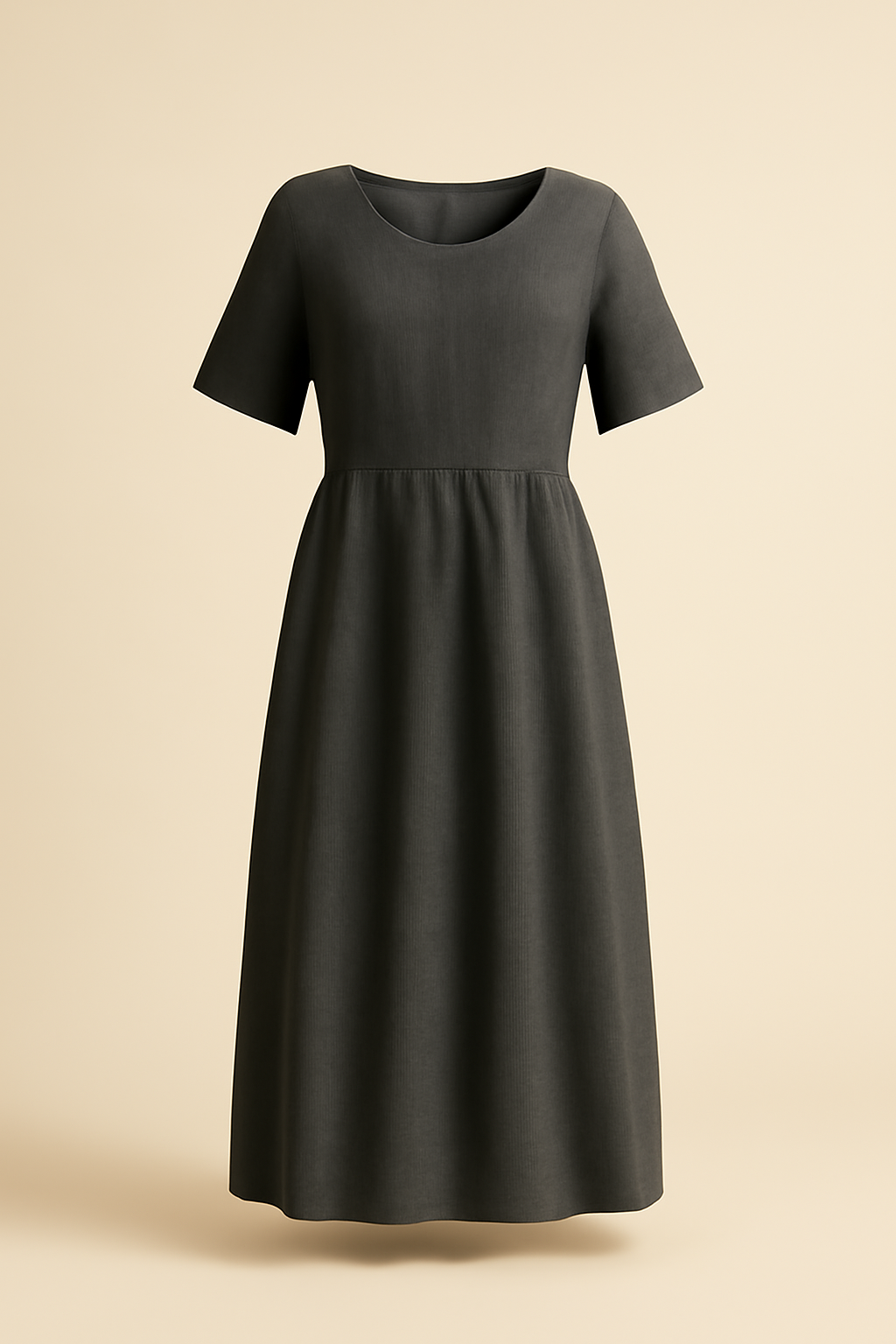 Meridian Square-Neck Tencel Maxi Dress