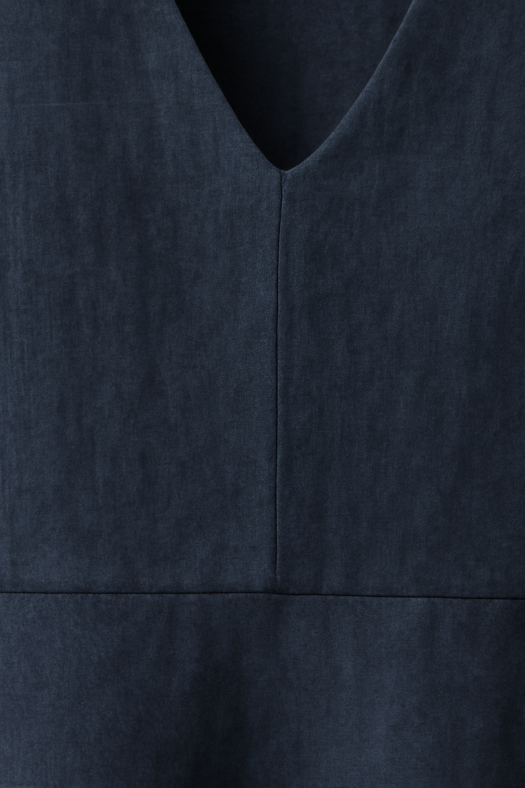 Meridian V-Neck Linen Midi Dress