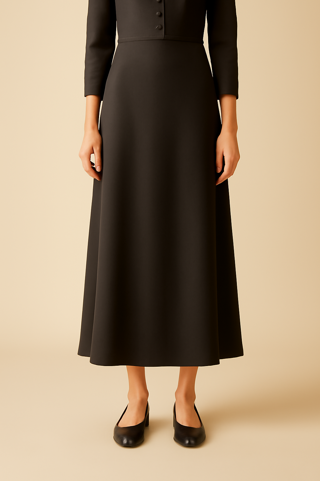Meridian Wrap Tencel Maxi Skirt
