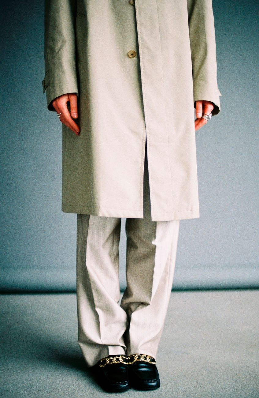 Cyclades Recycled Trench Coat