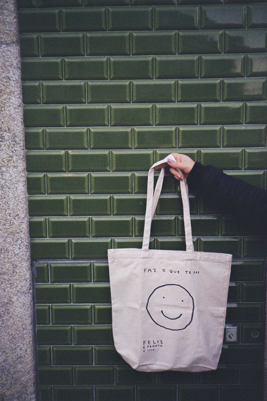 Cyclades Vegan Leather Canvas Bag