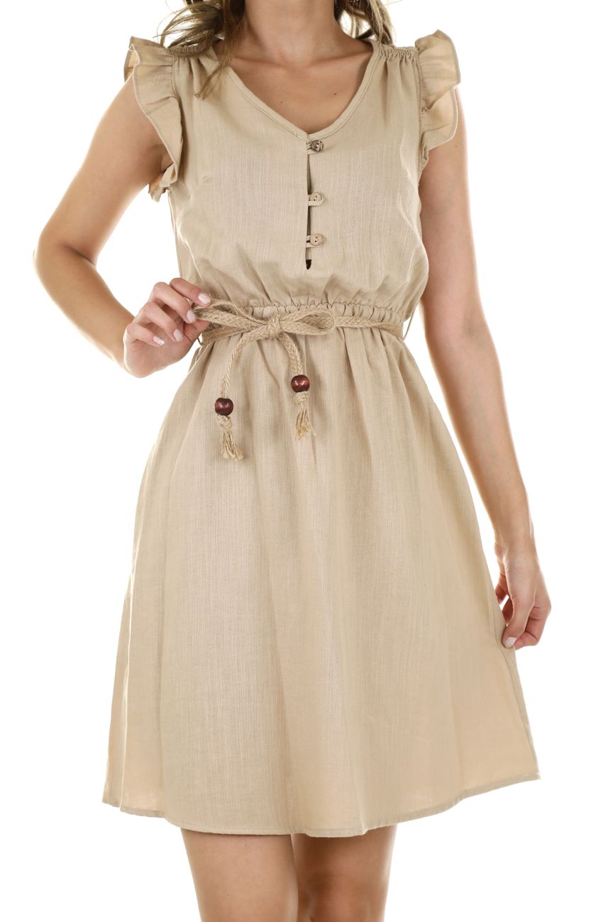 Cove Organic Wrap Dress