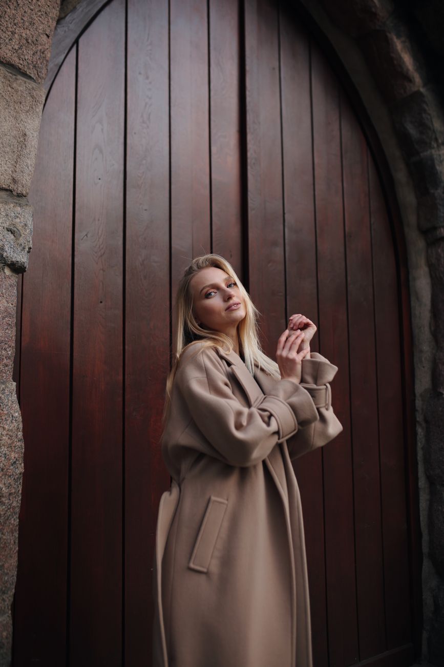 Bosphorus Wool Trench Coat