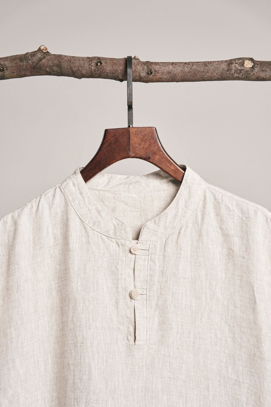 Meridian Linen Relaxed Dress