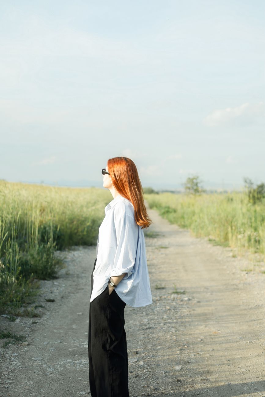 Bodrum Tencel Pleated Trousers