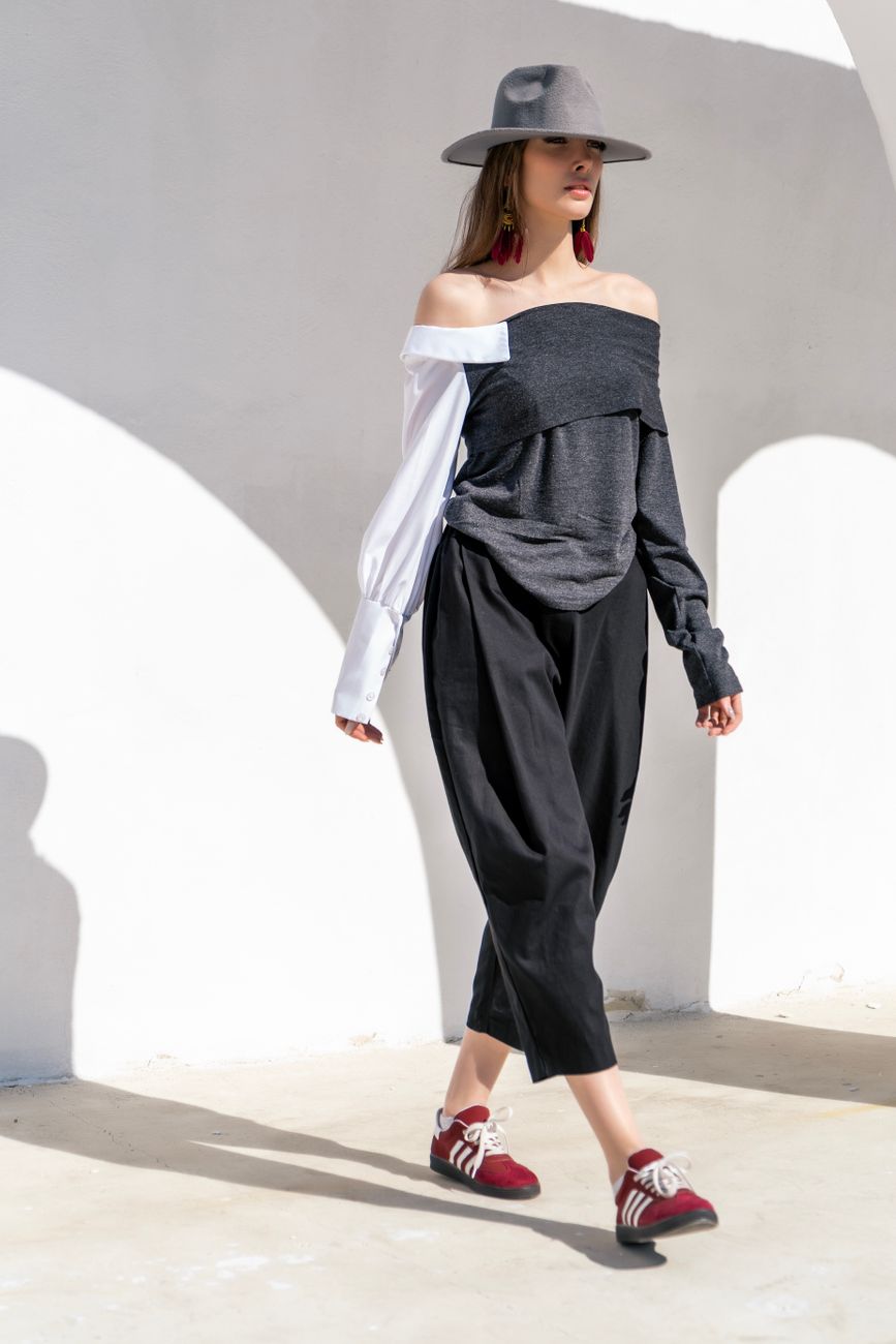 Levant Cotton Tapered Trousers