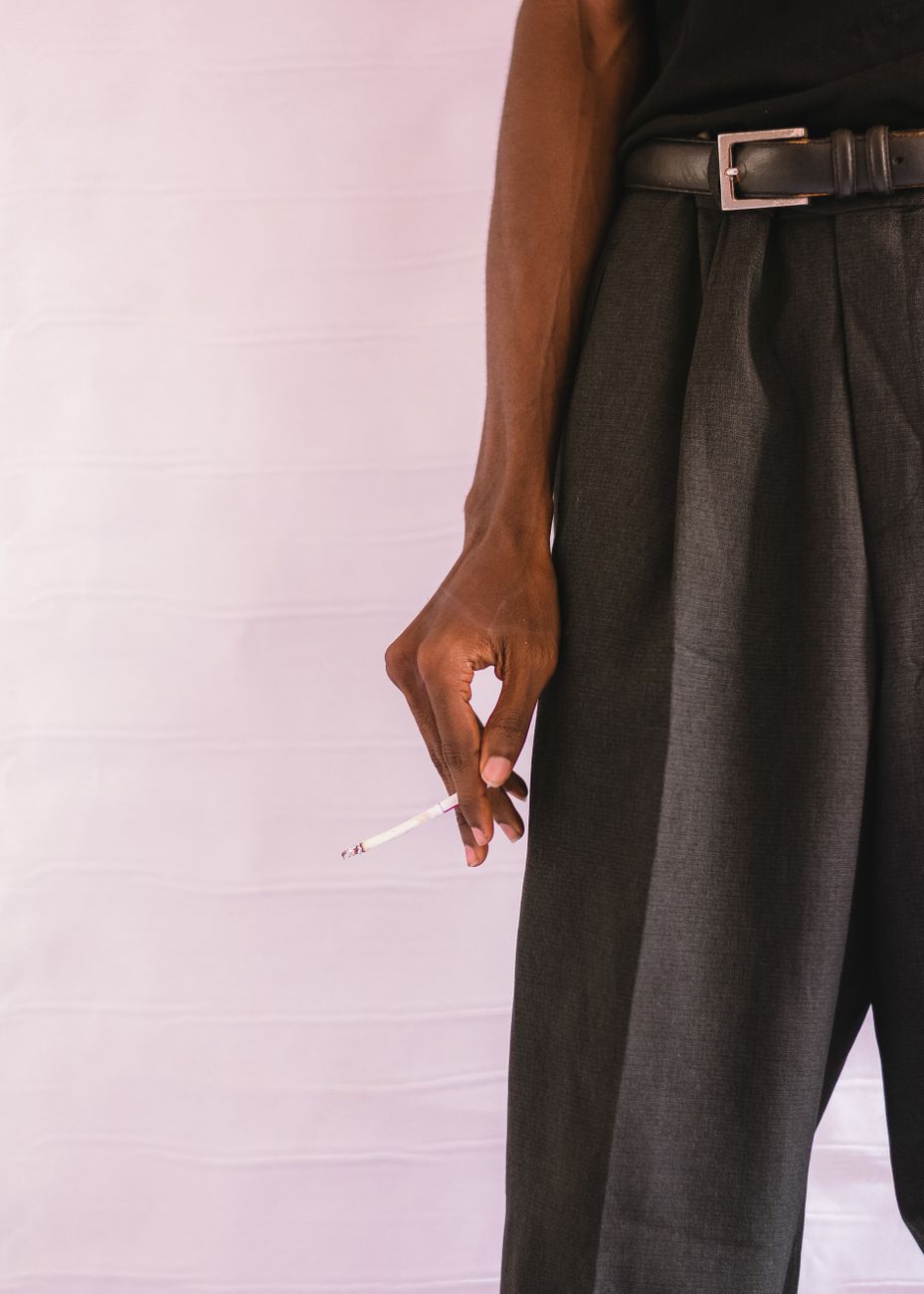 Levant Cotton Tapered Trousers