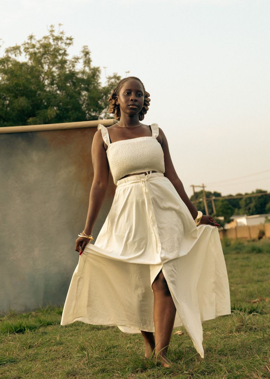 Alacati Tencel Maxi Skirt