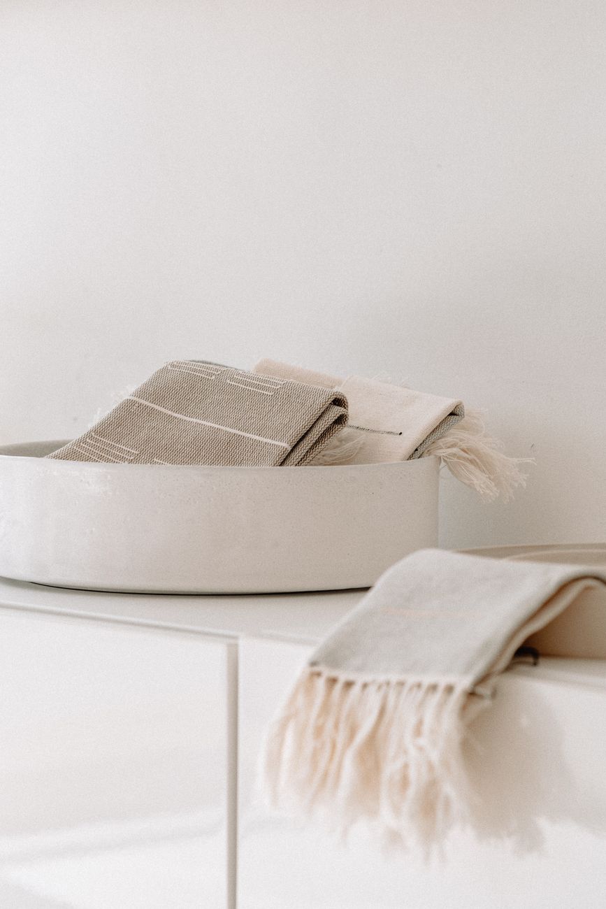 Azure Linen Cushion
