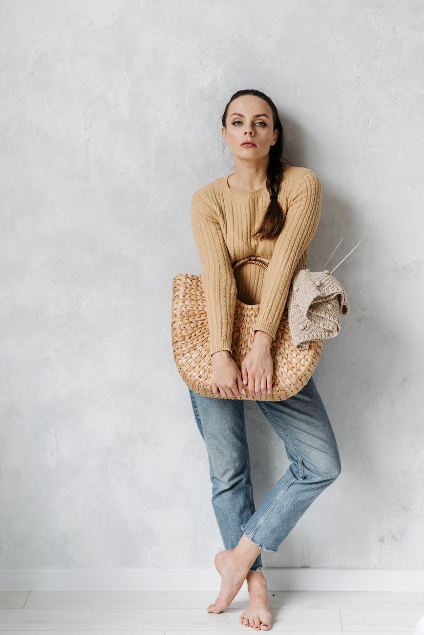 Bosphorus Wool V-Neck Sweater