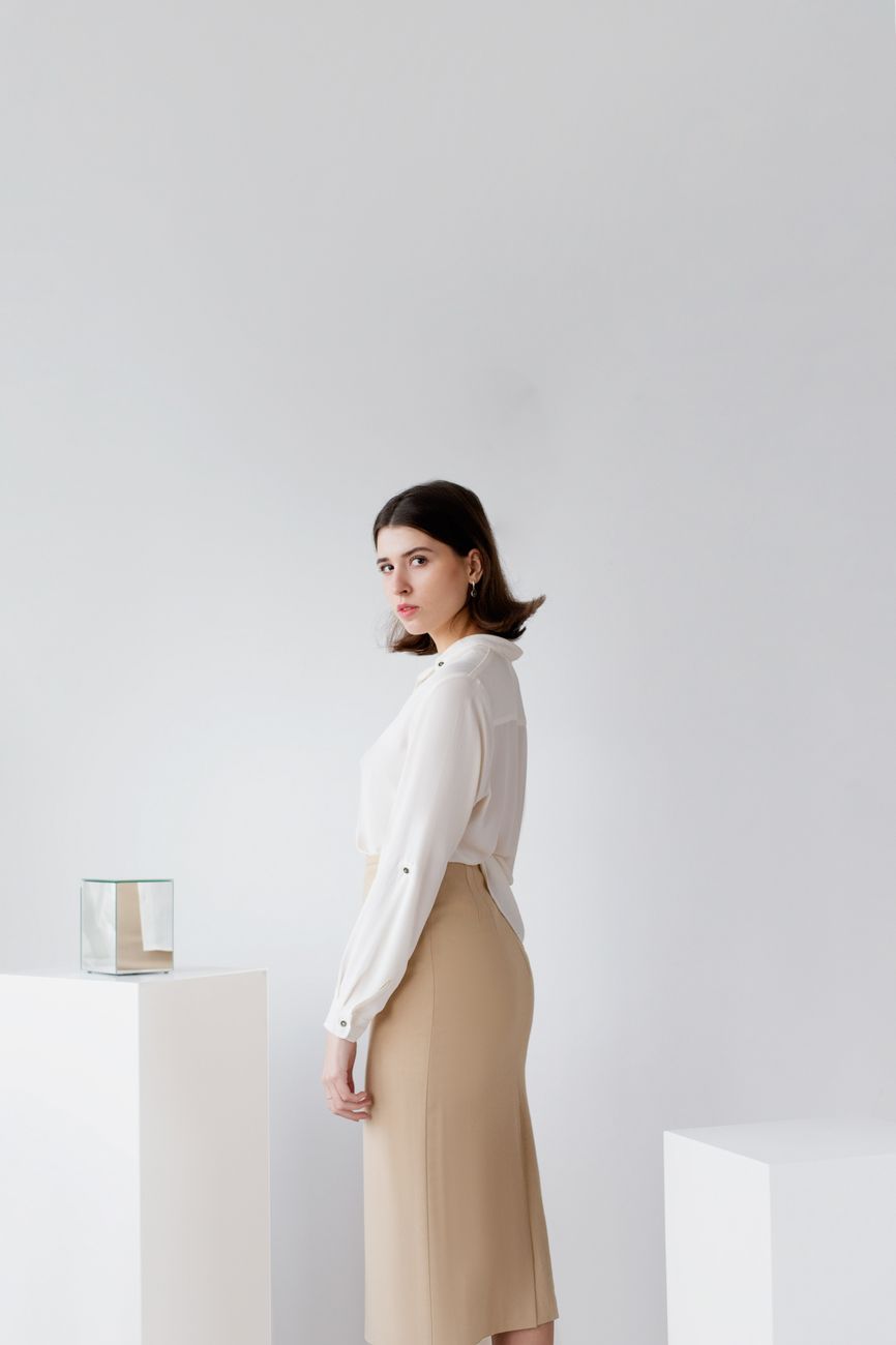 Harbor Linen Midi Skirt