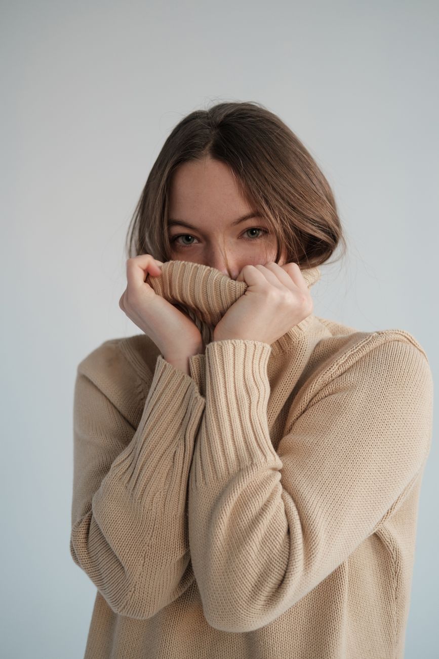 Cyclades Wool Ribbed Sweater