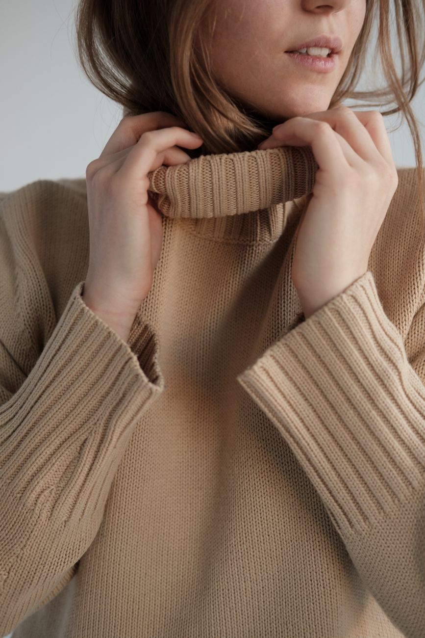 Bosphorus Wool V-Neck Sweater