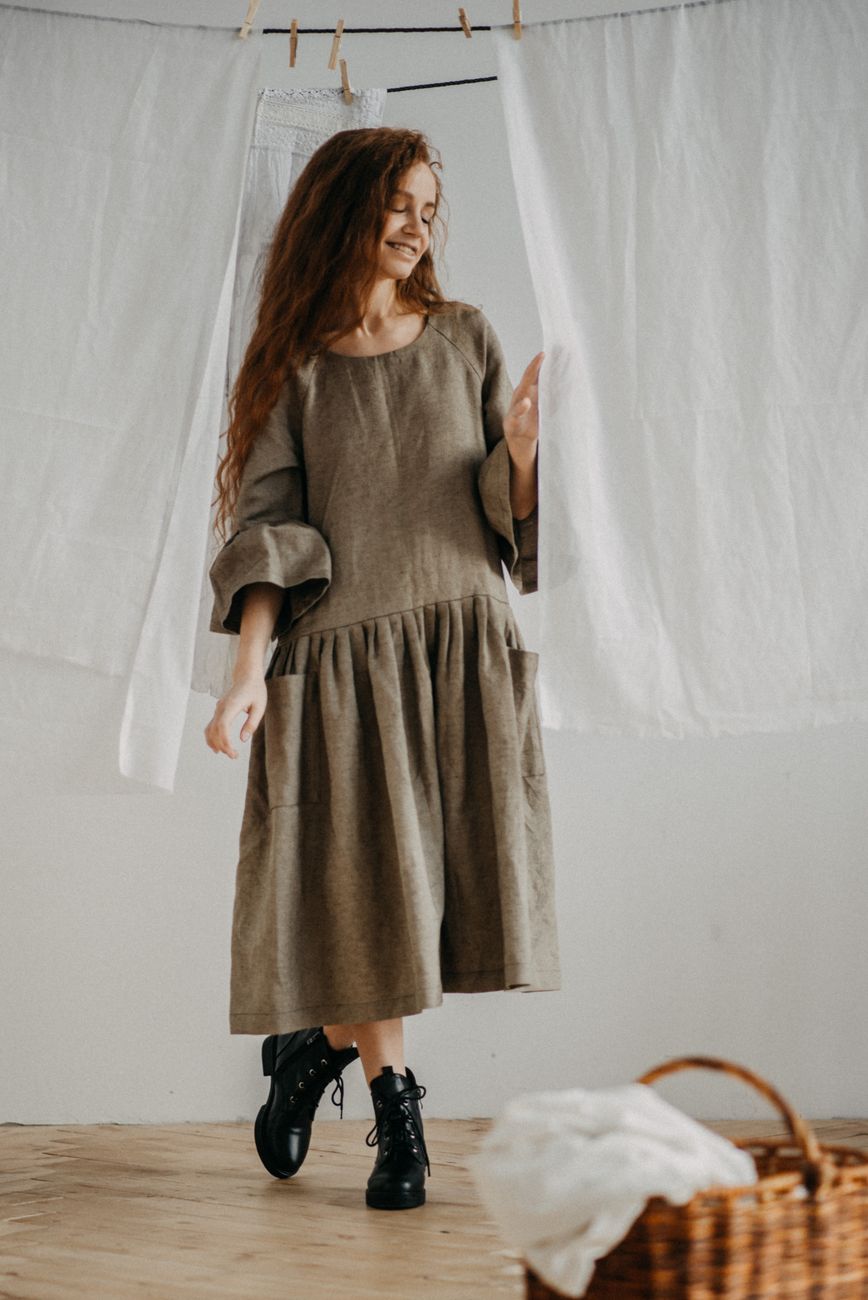 Meridian Viscose Shirt Dress