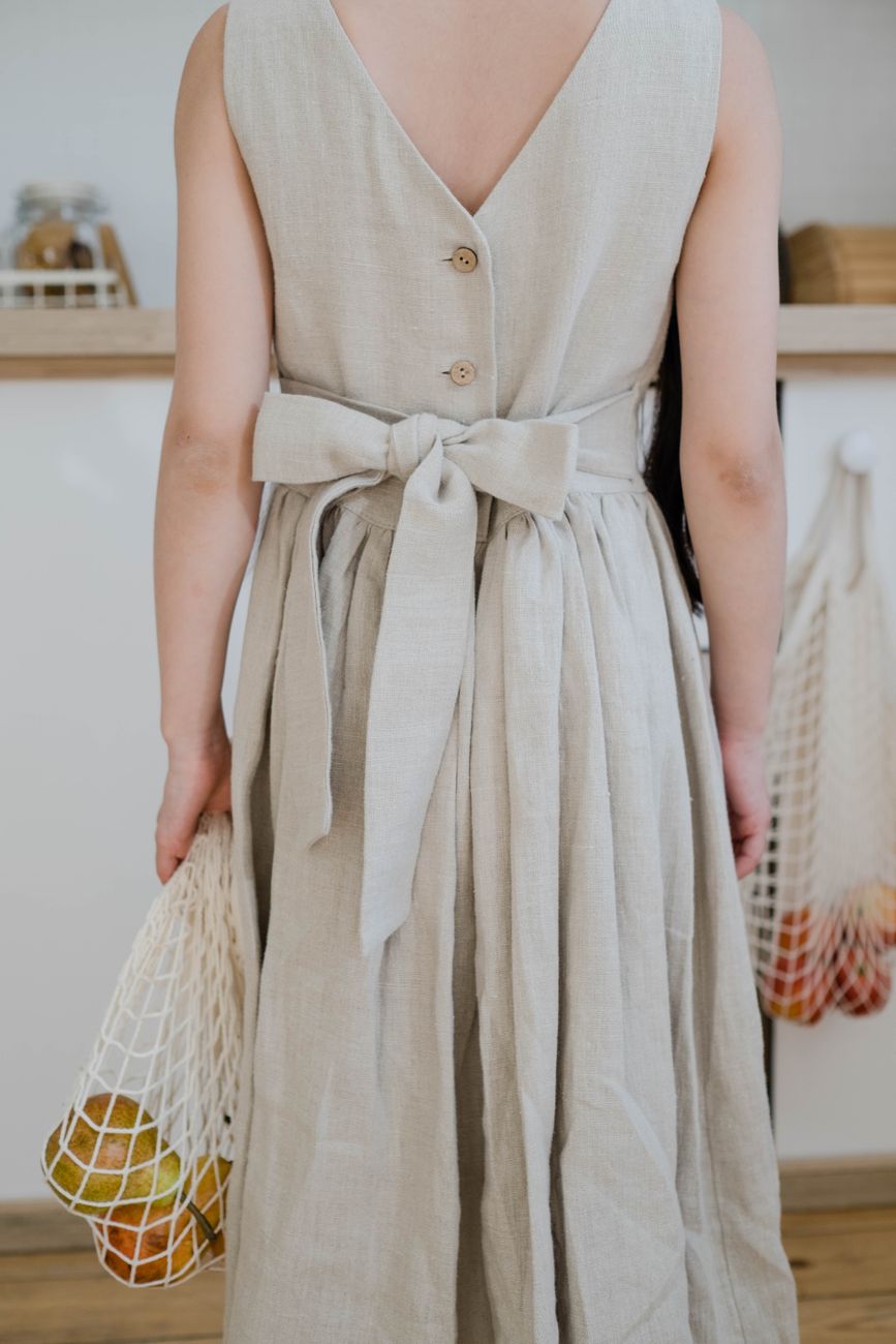 Riviera Linen Relaxed Dress