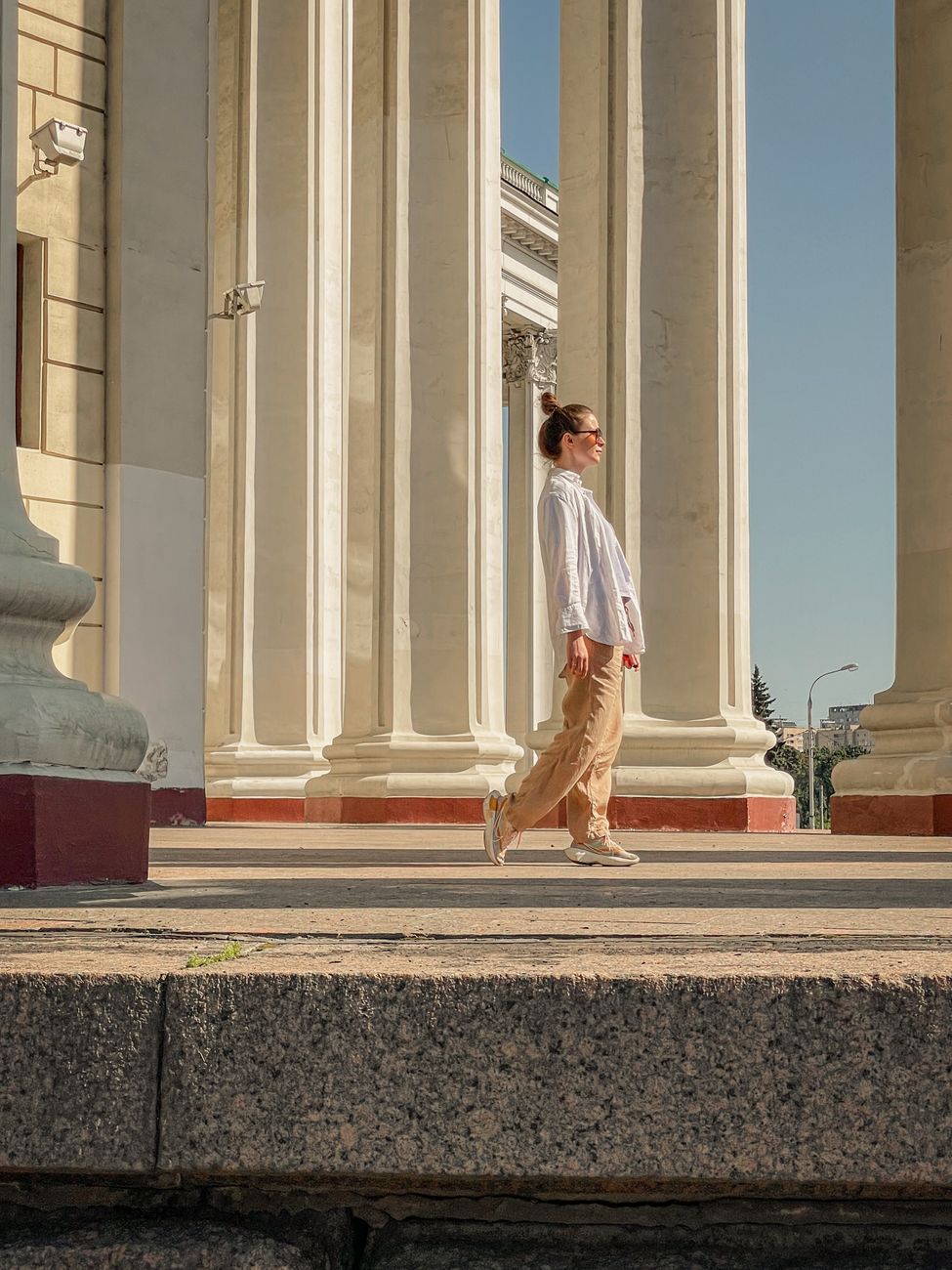 Cyclades Linen Jogger Trousers