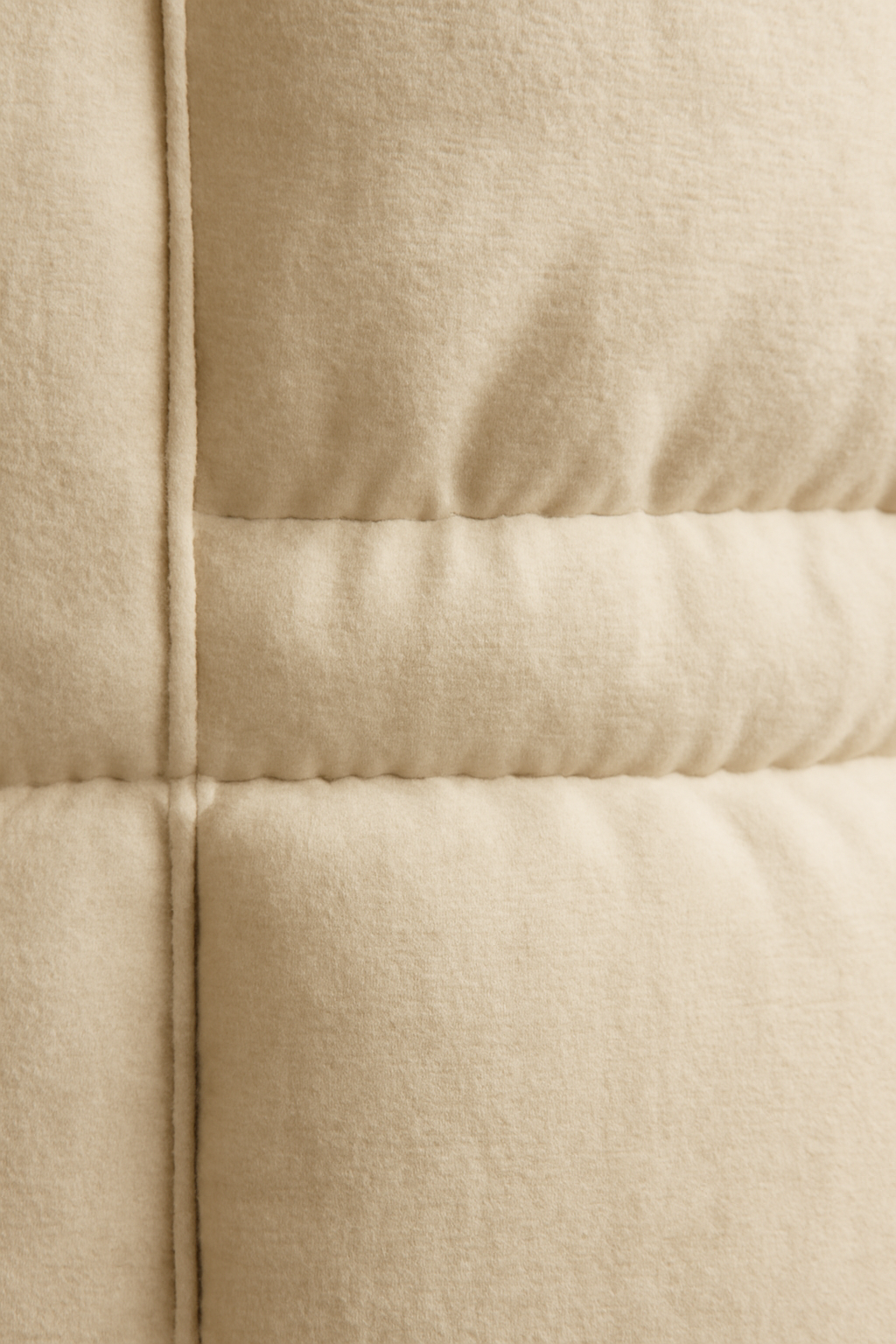 Riviera Belted Linen Puffer Jacket
