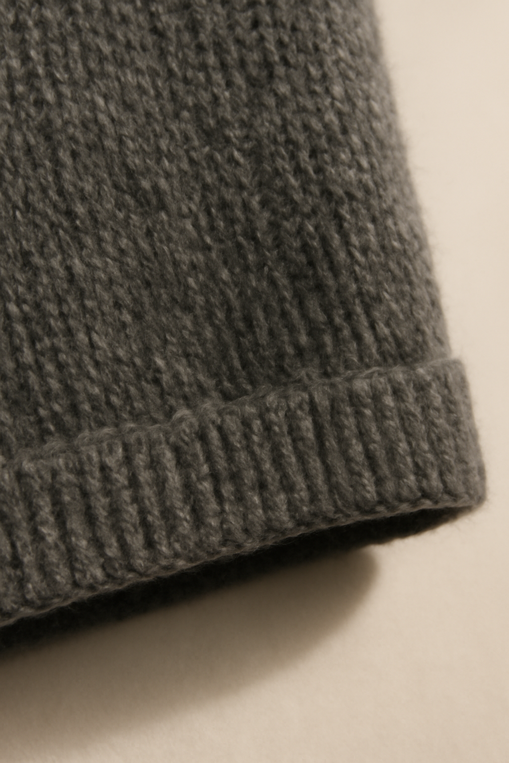 Riviera Cable-Knit Wool V-Neck Sweater