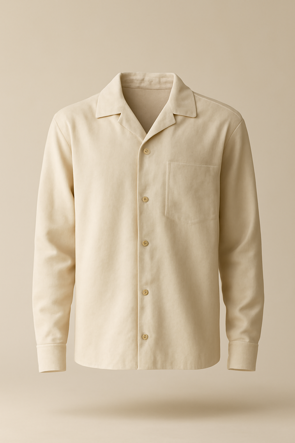 Riviera Camp-Collar Linen Classic Shirt