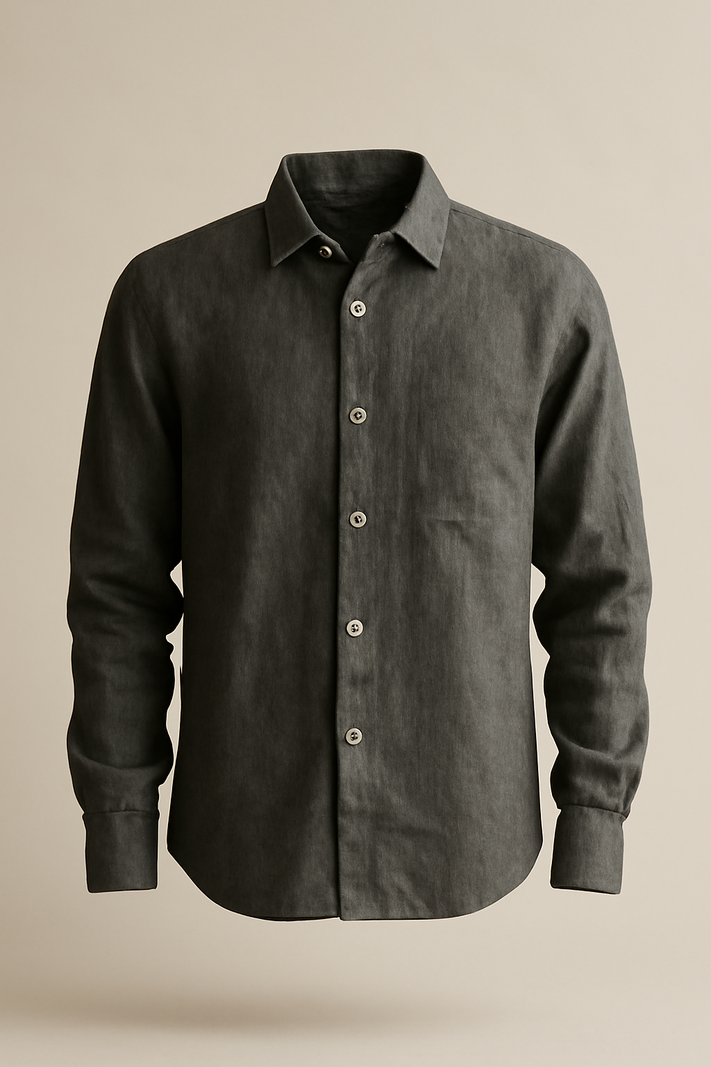 Riviera Camp-Collar Linen Everyday Shirt