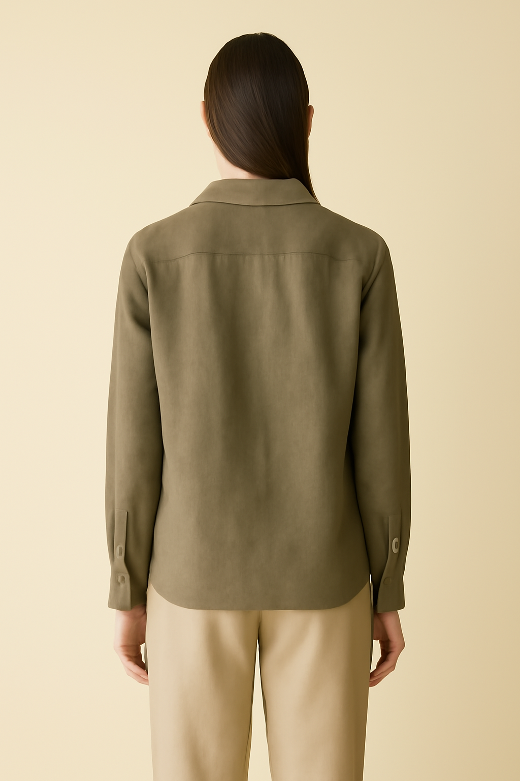 Riviera Camp-Collar Linen Everyday Shirt