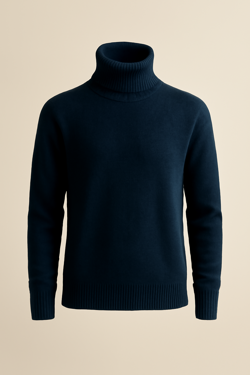 Riviera Chunky Wool Turtleneck Sweater