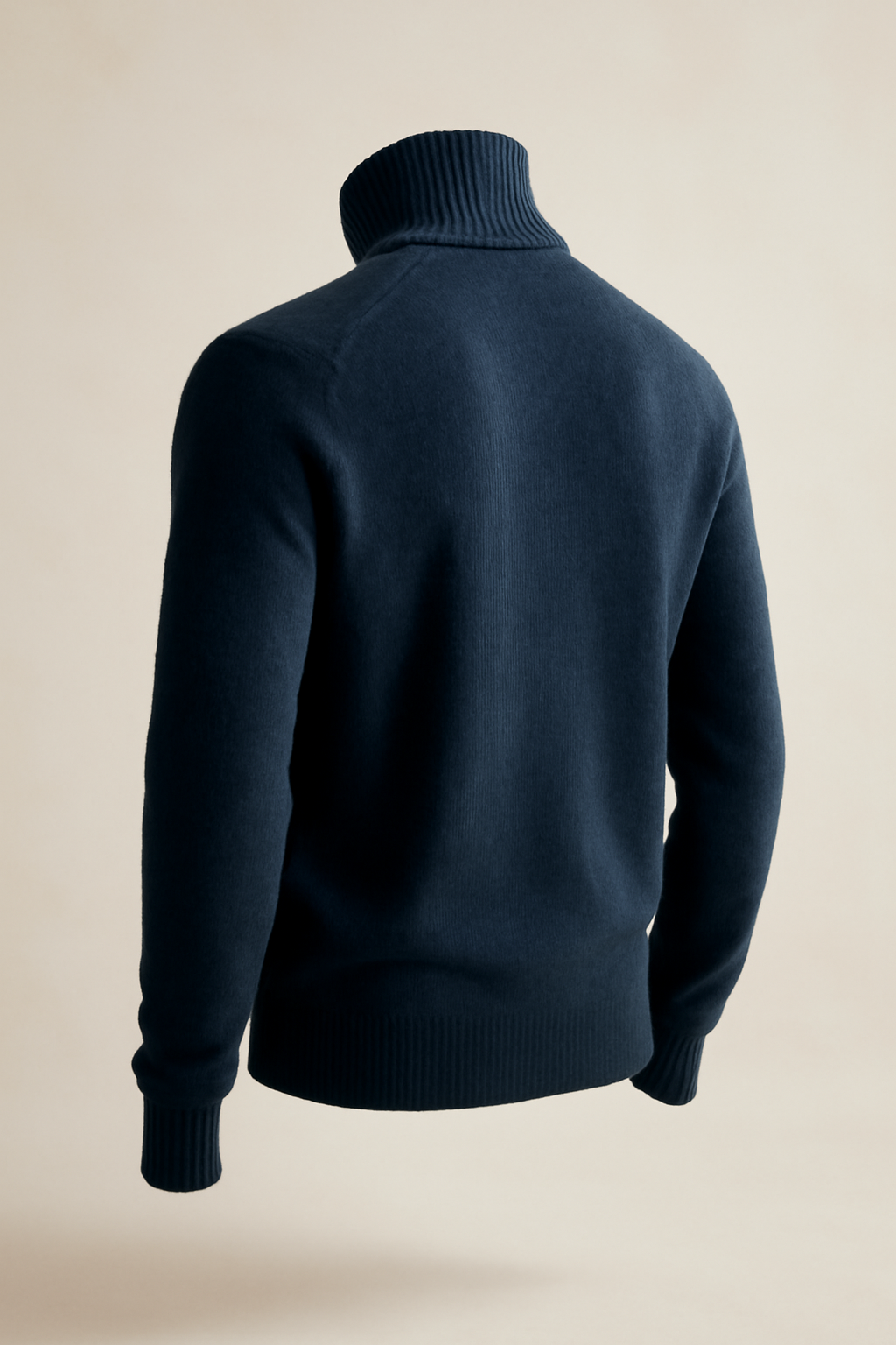Riviera Chunky Wool Turtleneck Sweater
