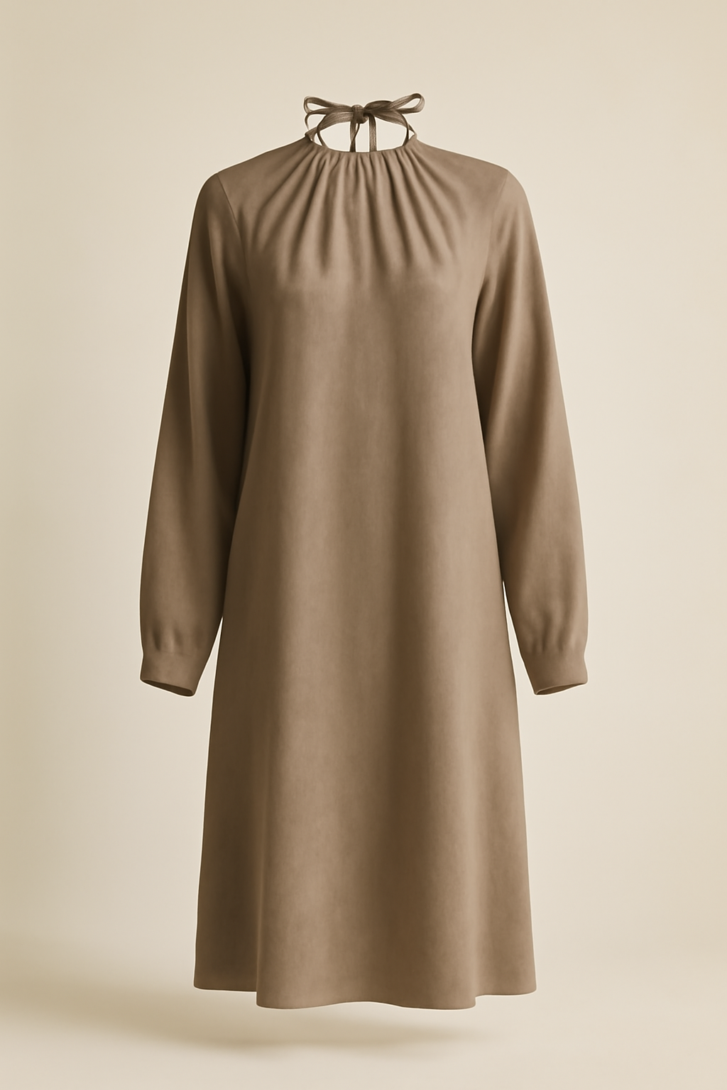 Riviera Halterneck Tencel Relaxed Dress