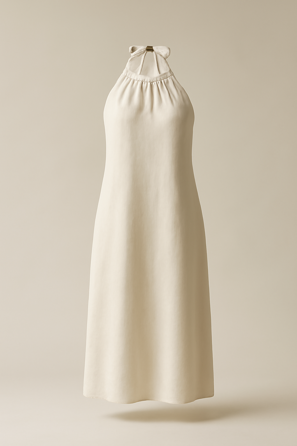 Riviera Halterneck Tencel Relaxed Dress