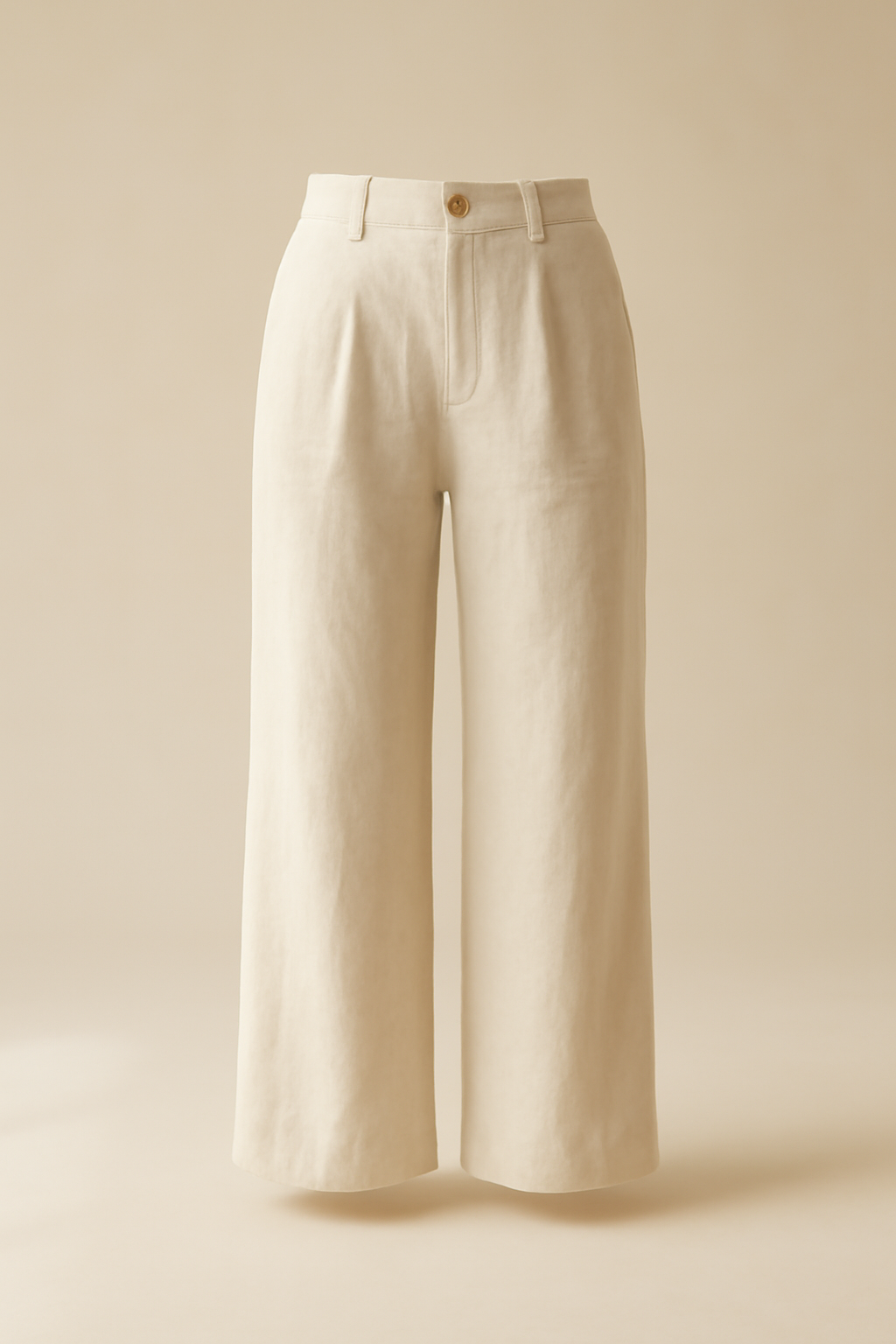 Riviera Mid-Rise Tencel Wide-Leg Trousers
