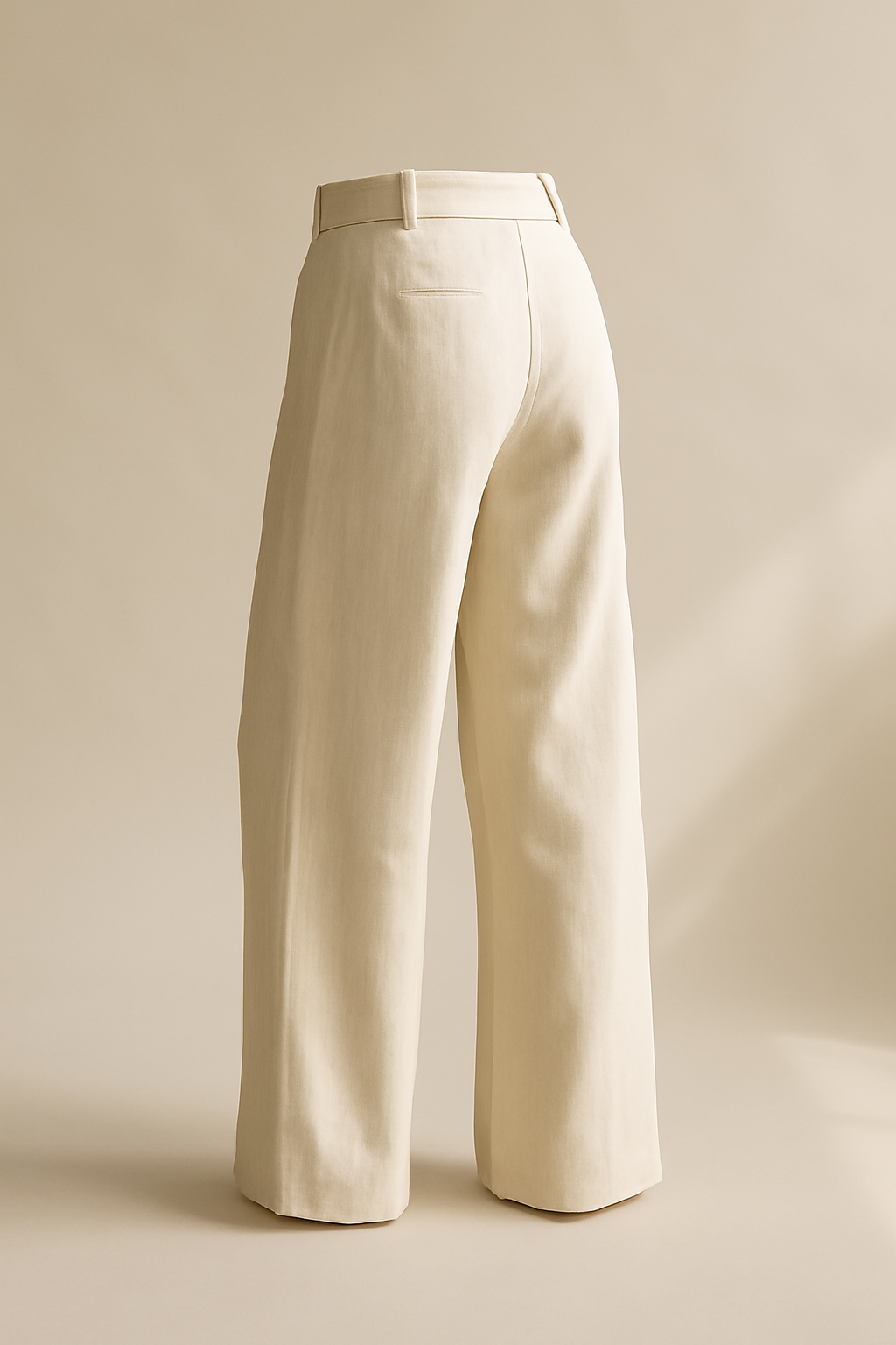 Riviera Mid-Rise Tencel Wide-Leg Trousers